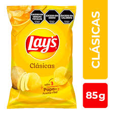 PAPAS LAYS CLASICAS 85 GRS